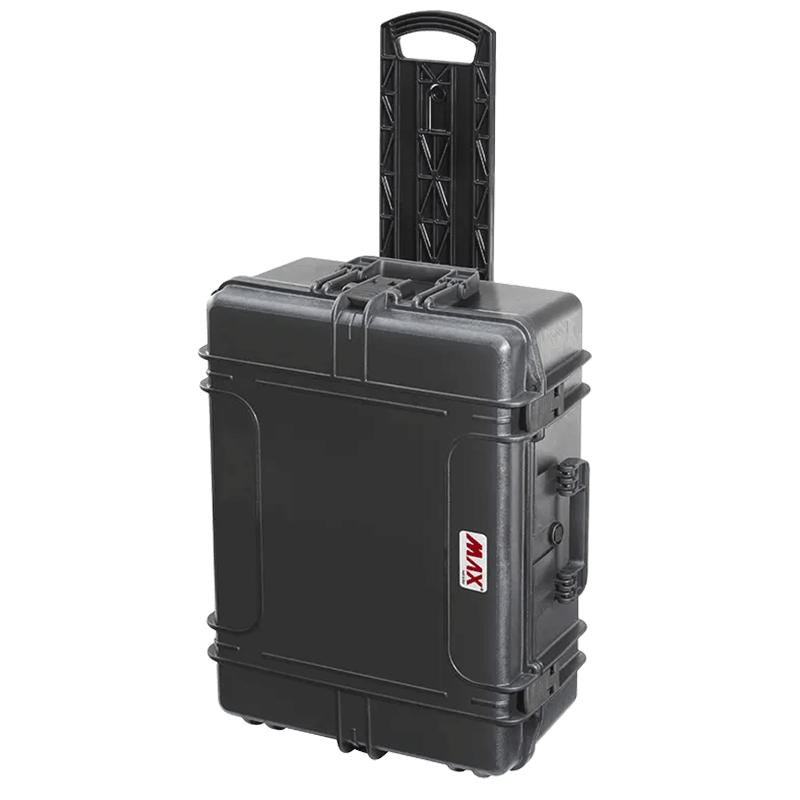 VALISE MAX 62x46x25 cm VIDE + TROLLEY ET ROULETTES